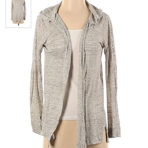 Cynthia Rowley cardigan 100%linen with hood size S